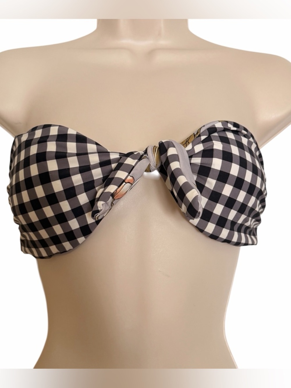 O'Neill Women's Aloha Floral Revo Bandeau Bikini Top Small - Picture 4 of 8